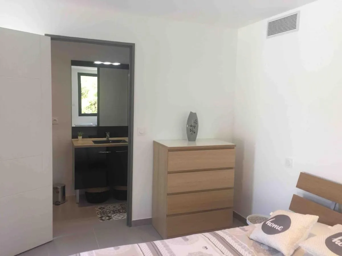 Rez-De-Chaussee De Villa 45M2, Piscine, Climatisation, Parking Экс-ан-Прованс